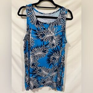 #43 NWOT Jessica London floral tank 14/16